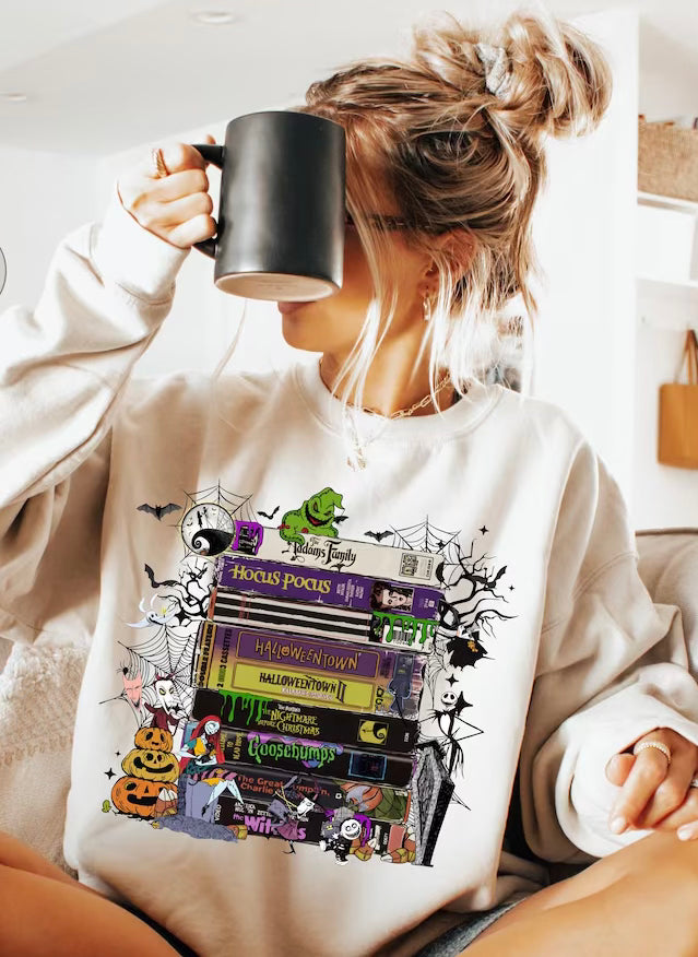 Halloween Classic Movies Sweater