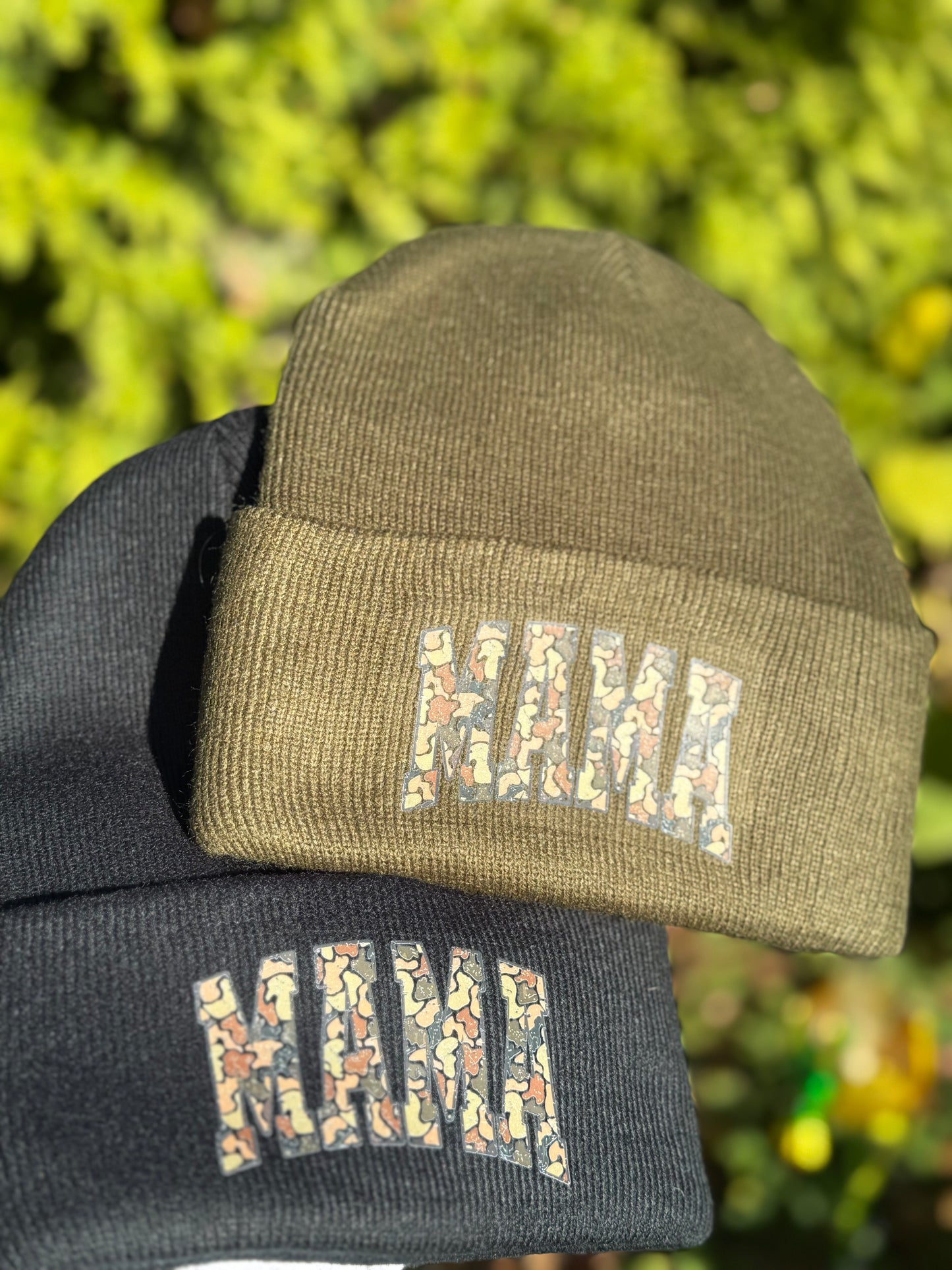 Camo Mama Beanies