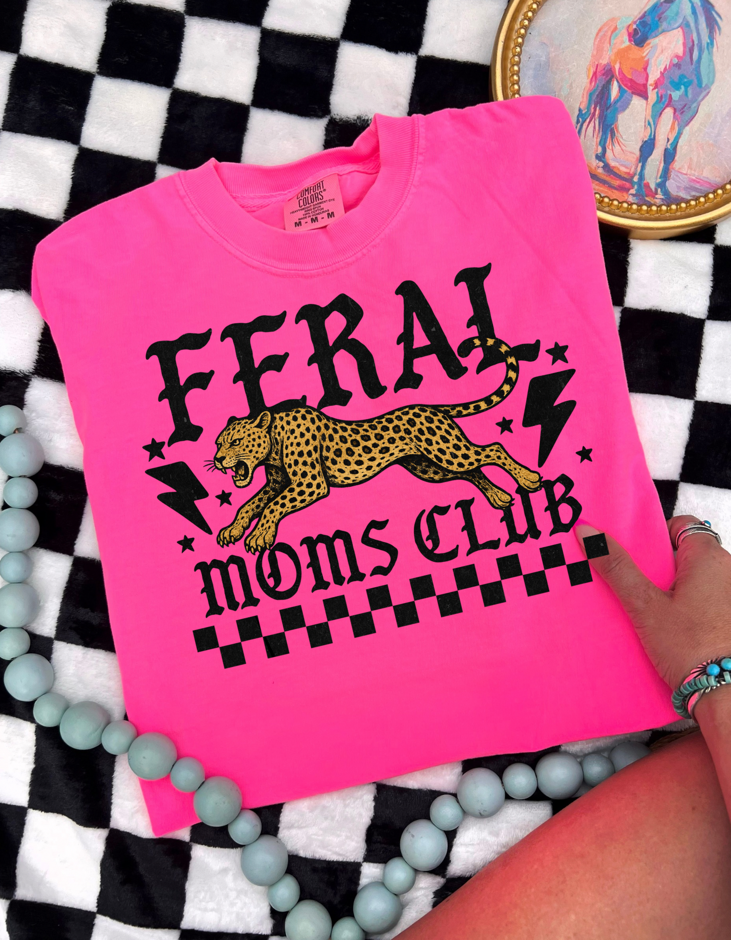 Feral Moms Club Tshirt 🐆