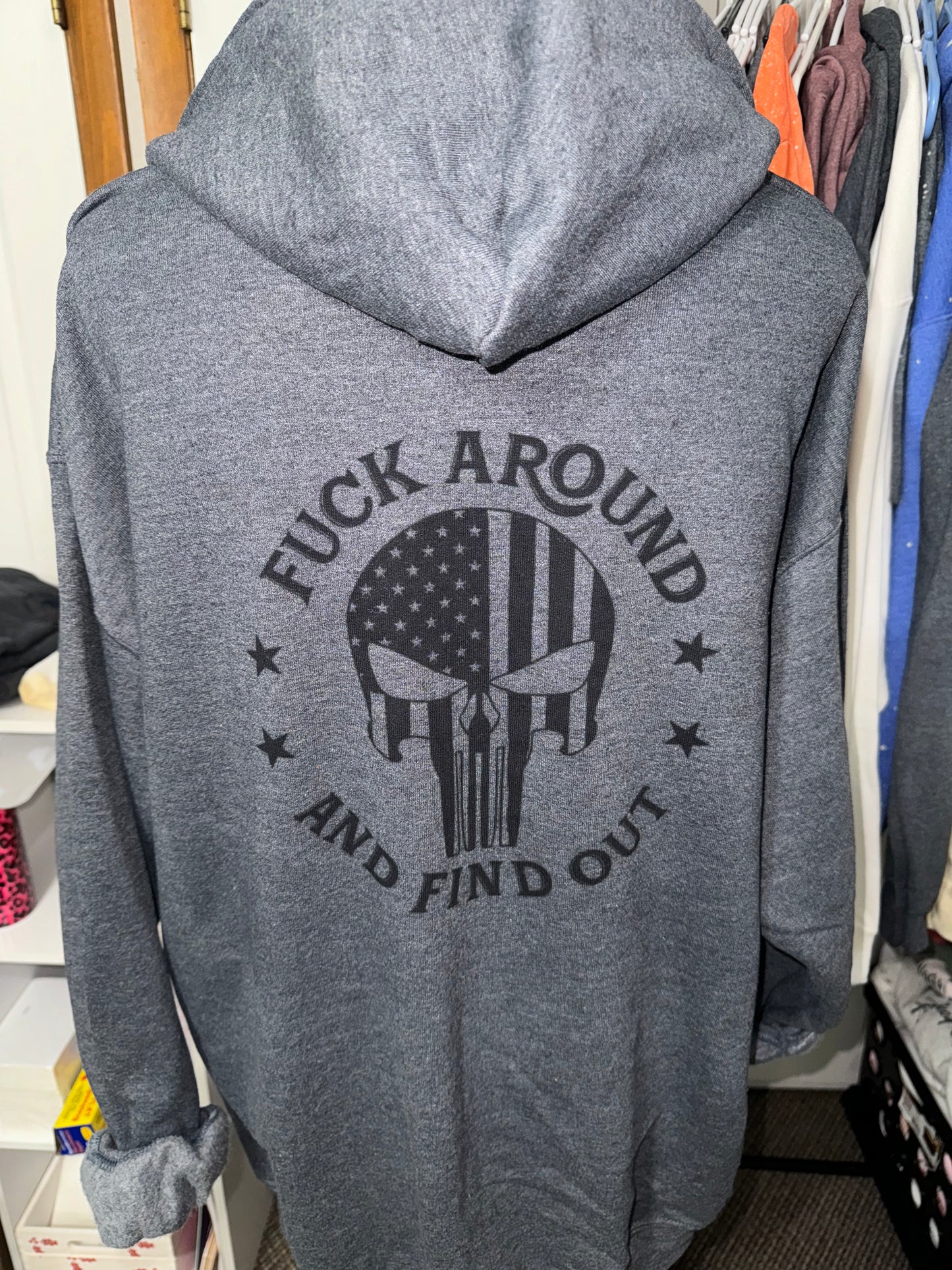 FAFO Zip Up Hoodie