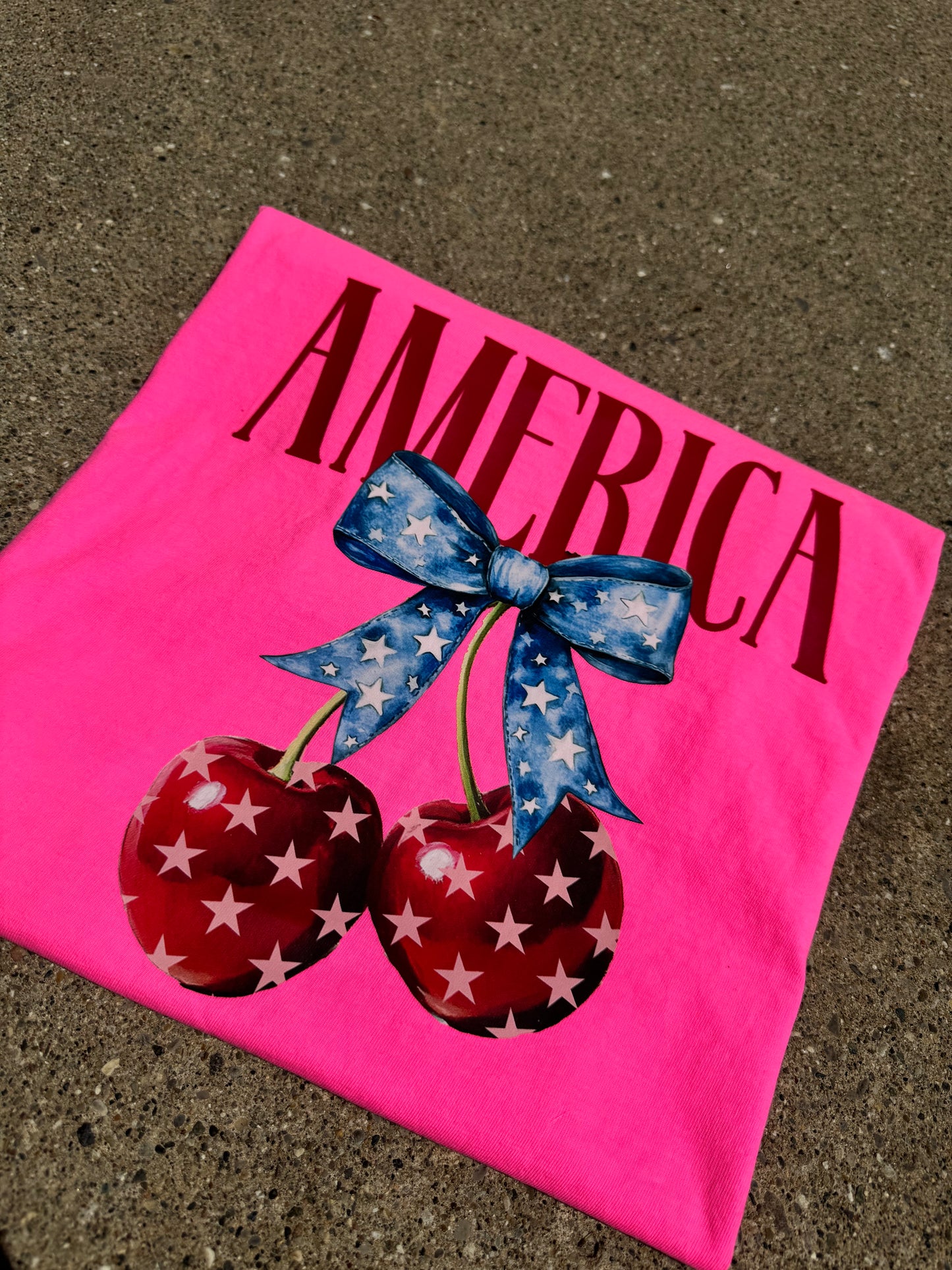 America Cherry T Shirt