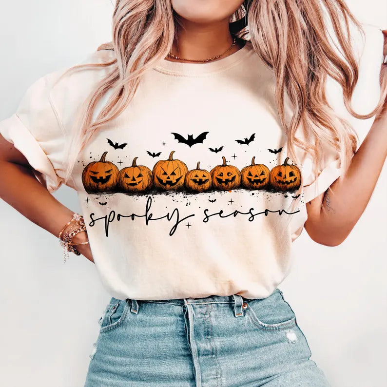 Spooky Pumpkin Season T shirt