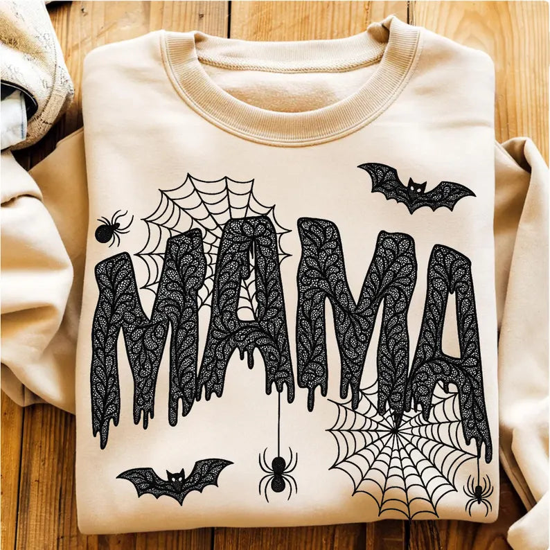 Mama Spooky Sweater 🕷️🦇