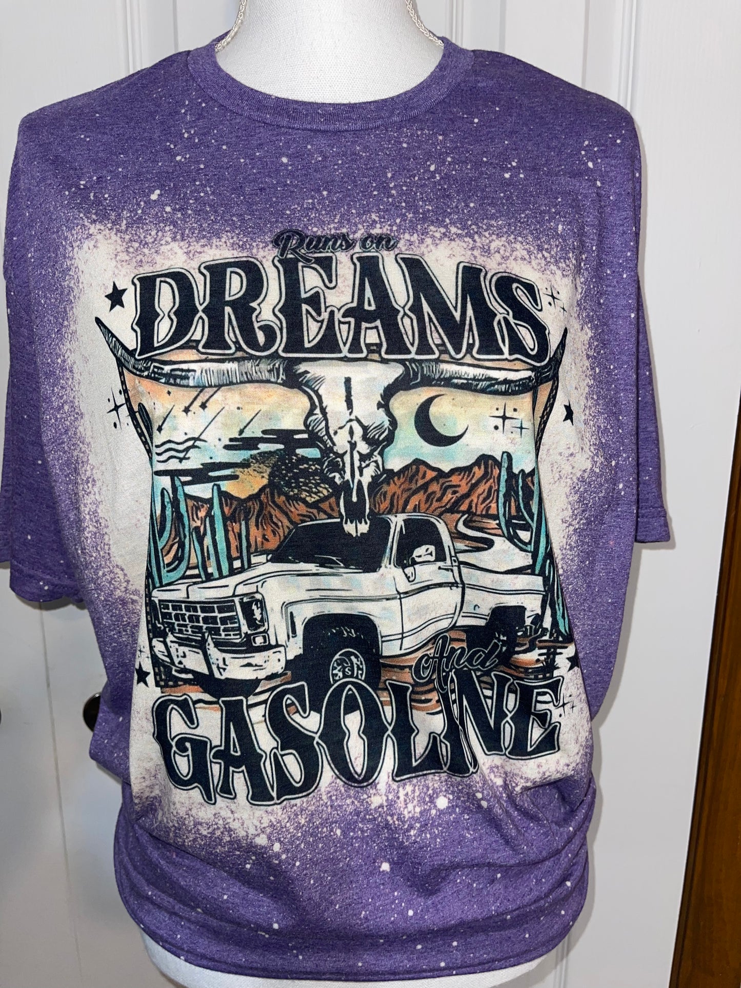 Runs on Dreams & Gasoline tee