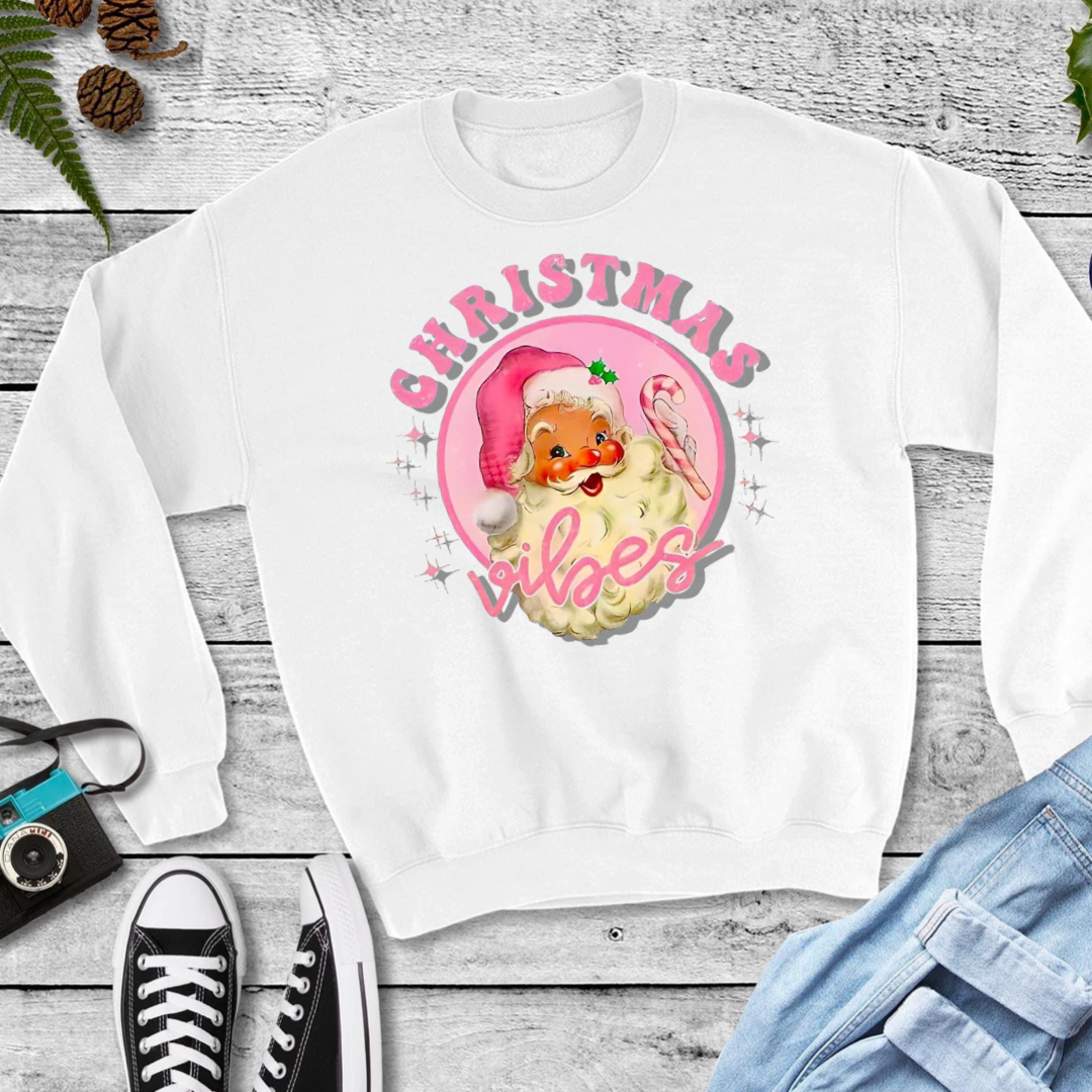 Christmas vibes Crewneck sweater 💗
