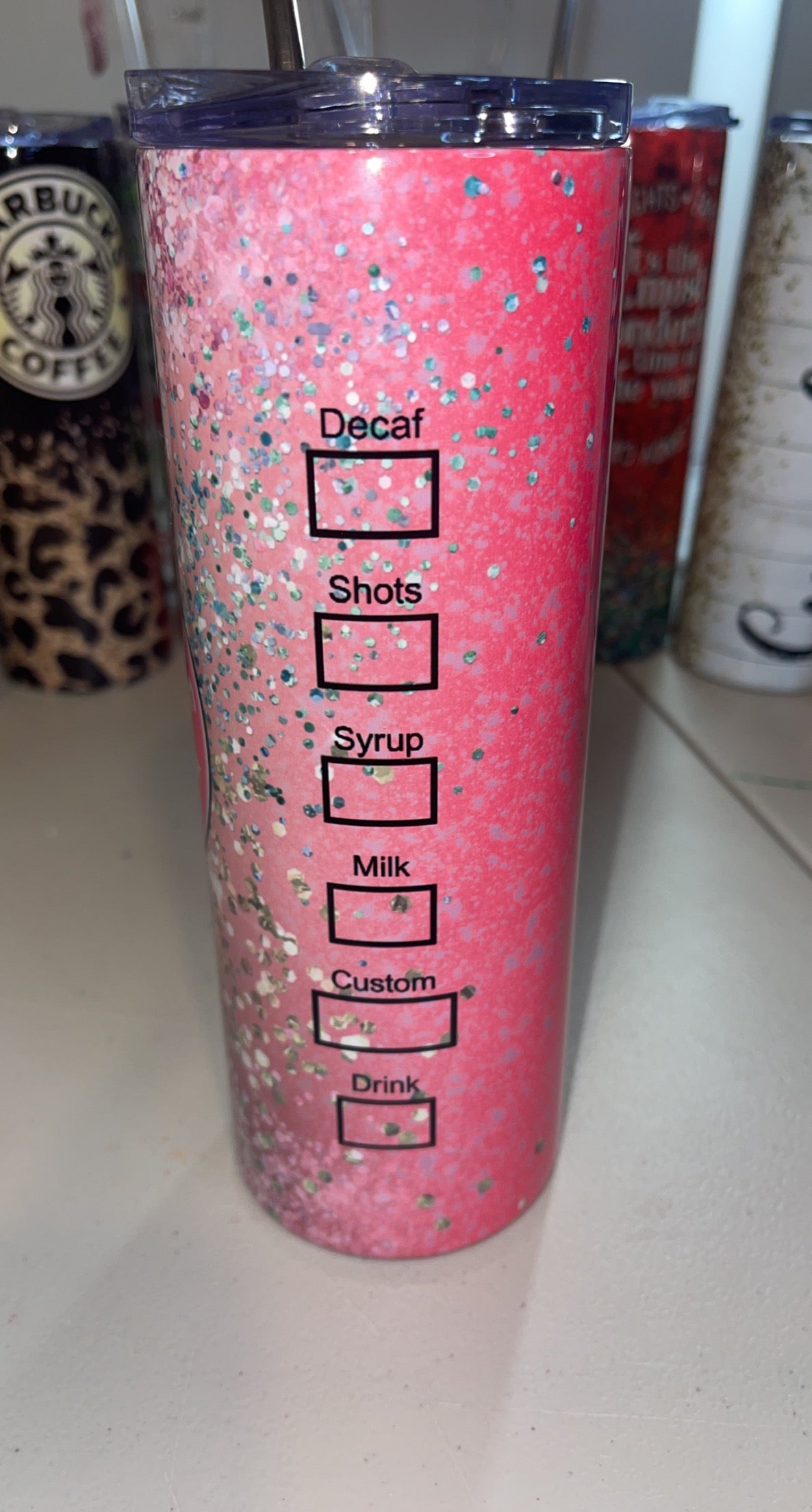 20oz Starbucks Inspired Tumbler