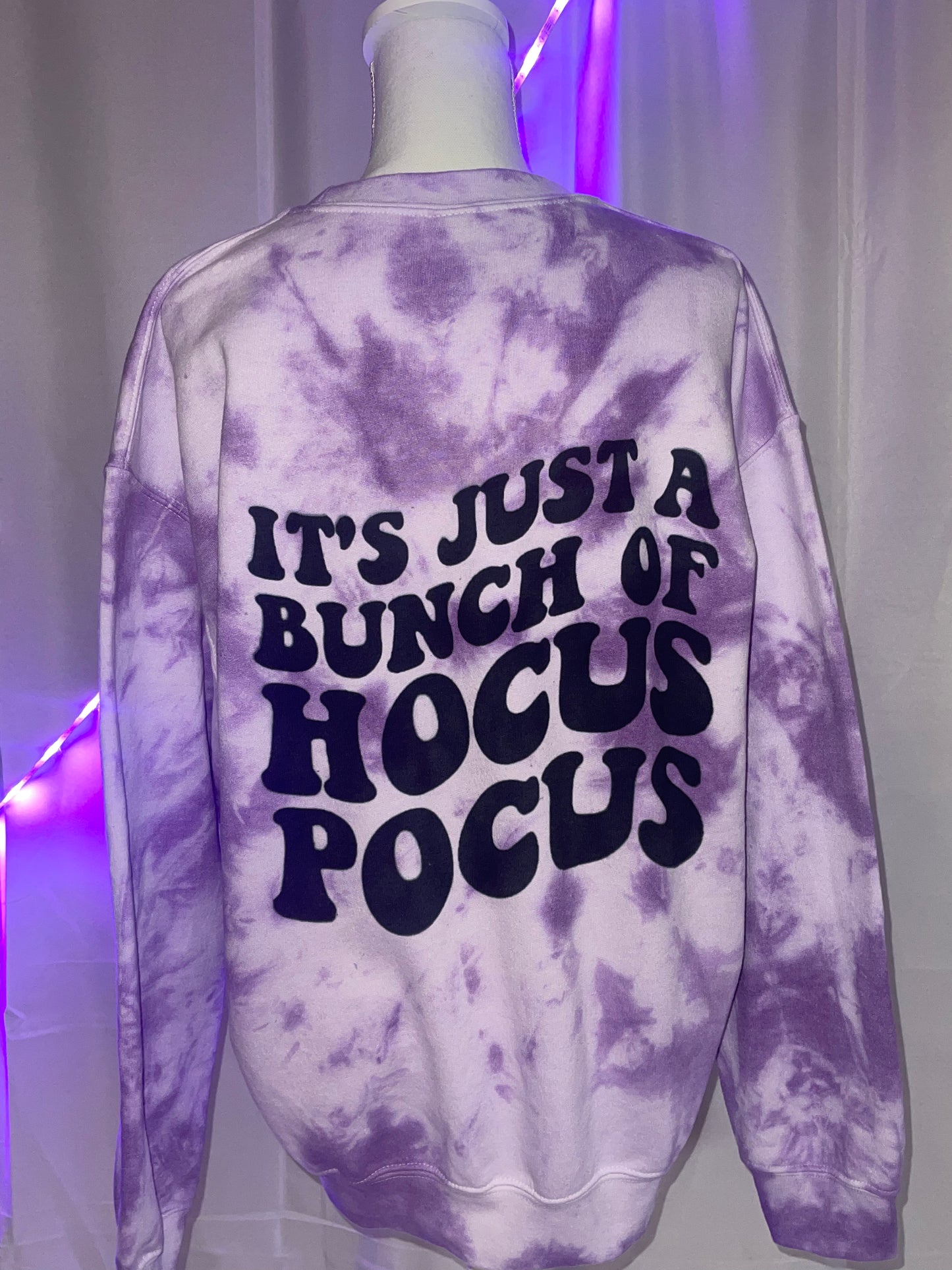 It’s just a bunch of hocus pocus Crewneck Sweater💛🧡💜