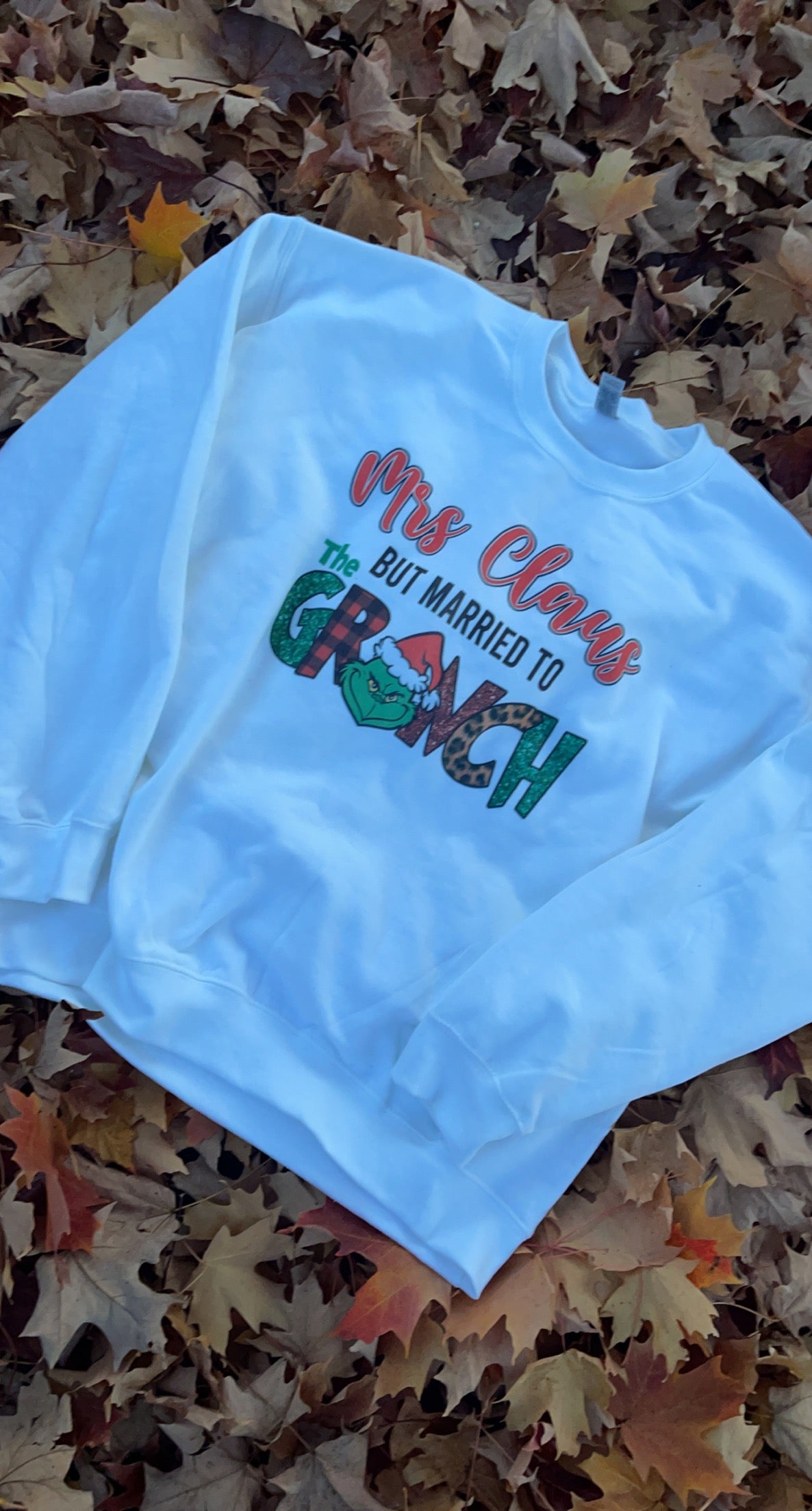 Mrs Claus but married to The Grinch 💚