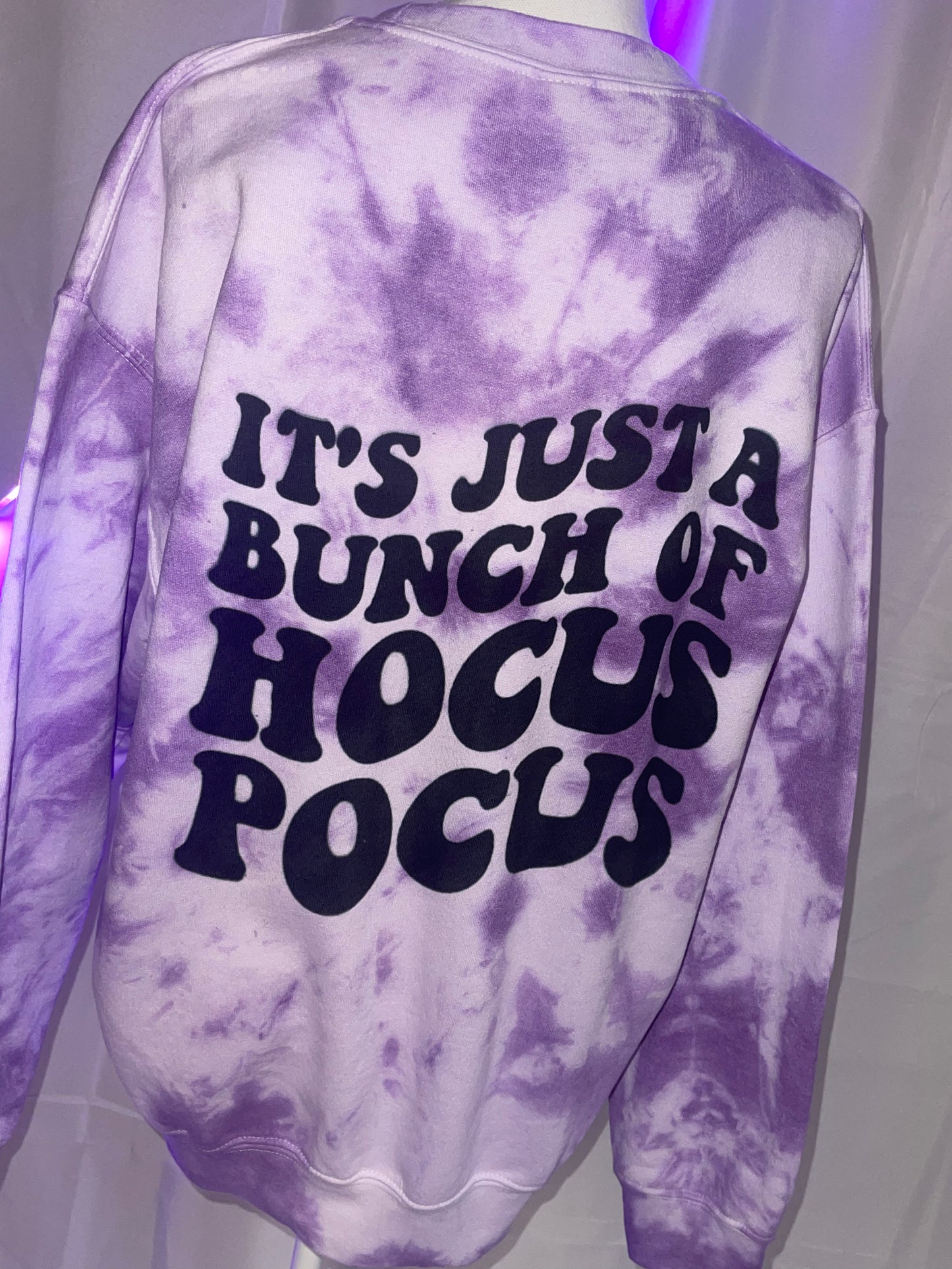 It’s just a bunch of hocus pocus Crewneck Sweater💛🧡💜