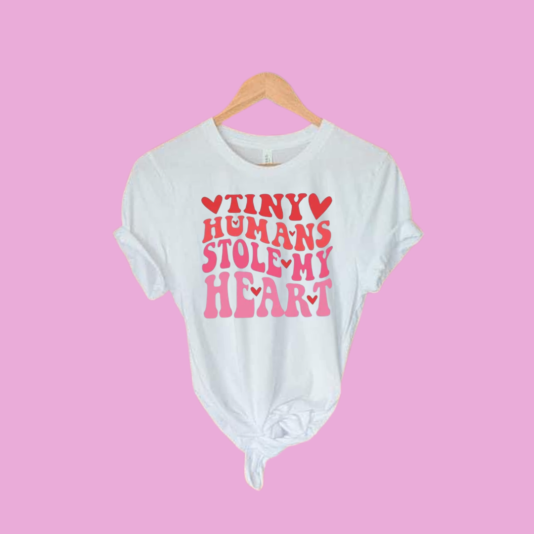 Tiny humans stole my heart tee