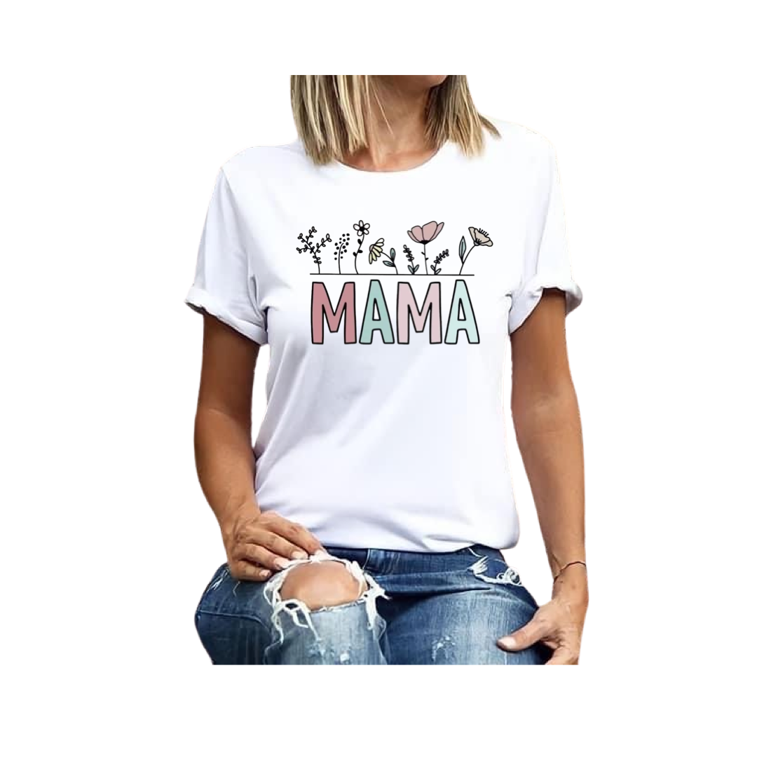 Mama Flower tee