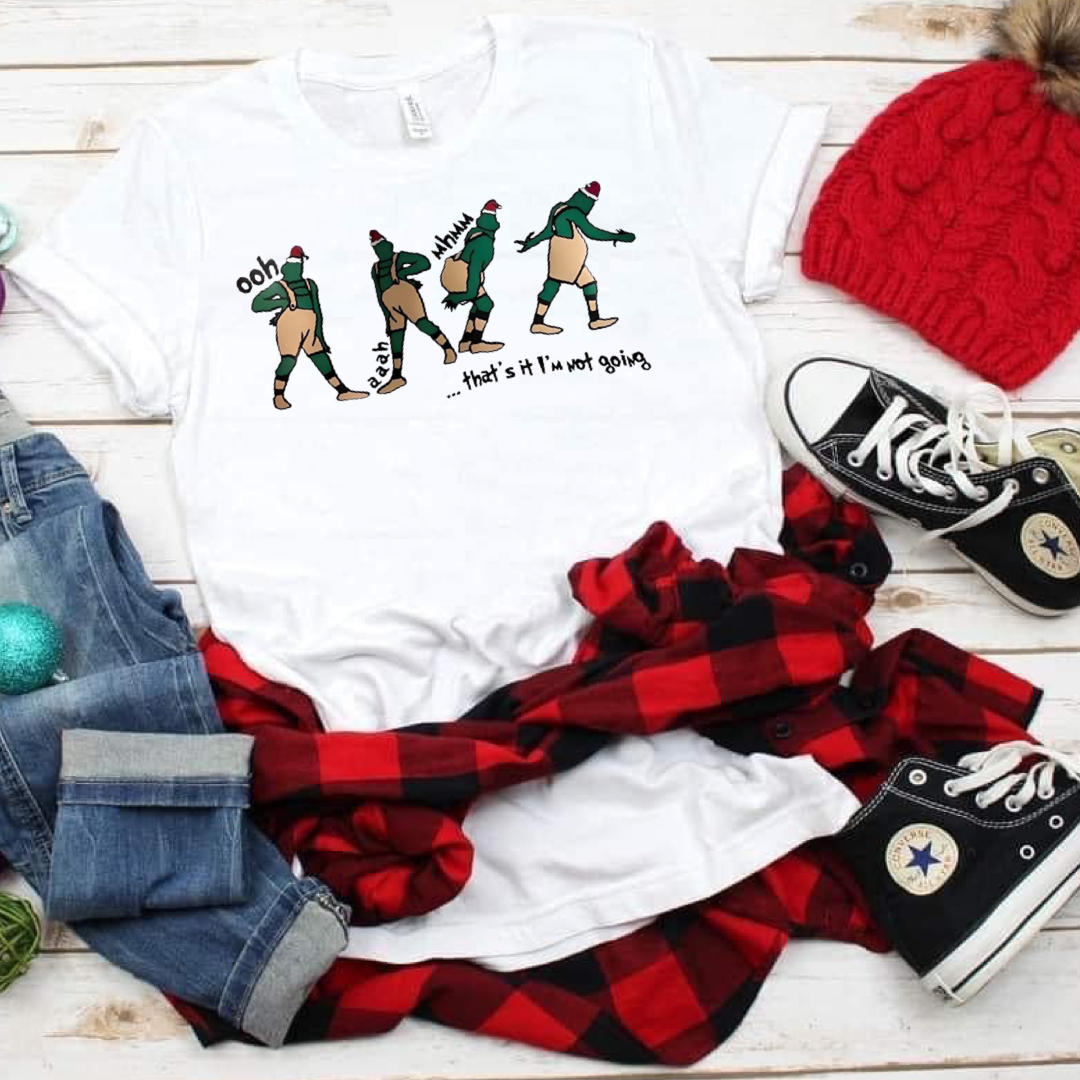 That’s it I’m not going Tee 💚