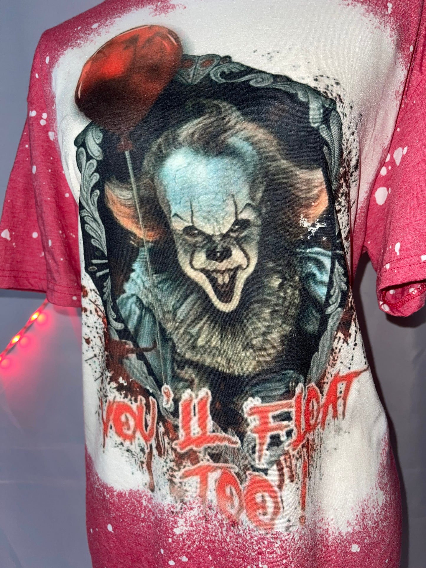 You’ll float too 🎈Bleached tee
