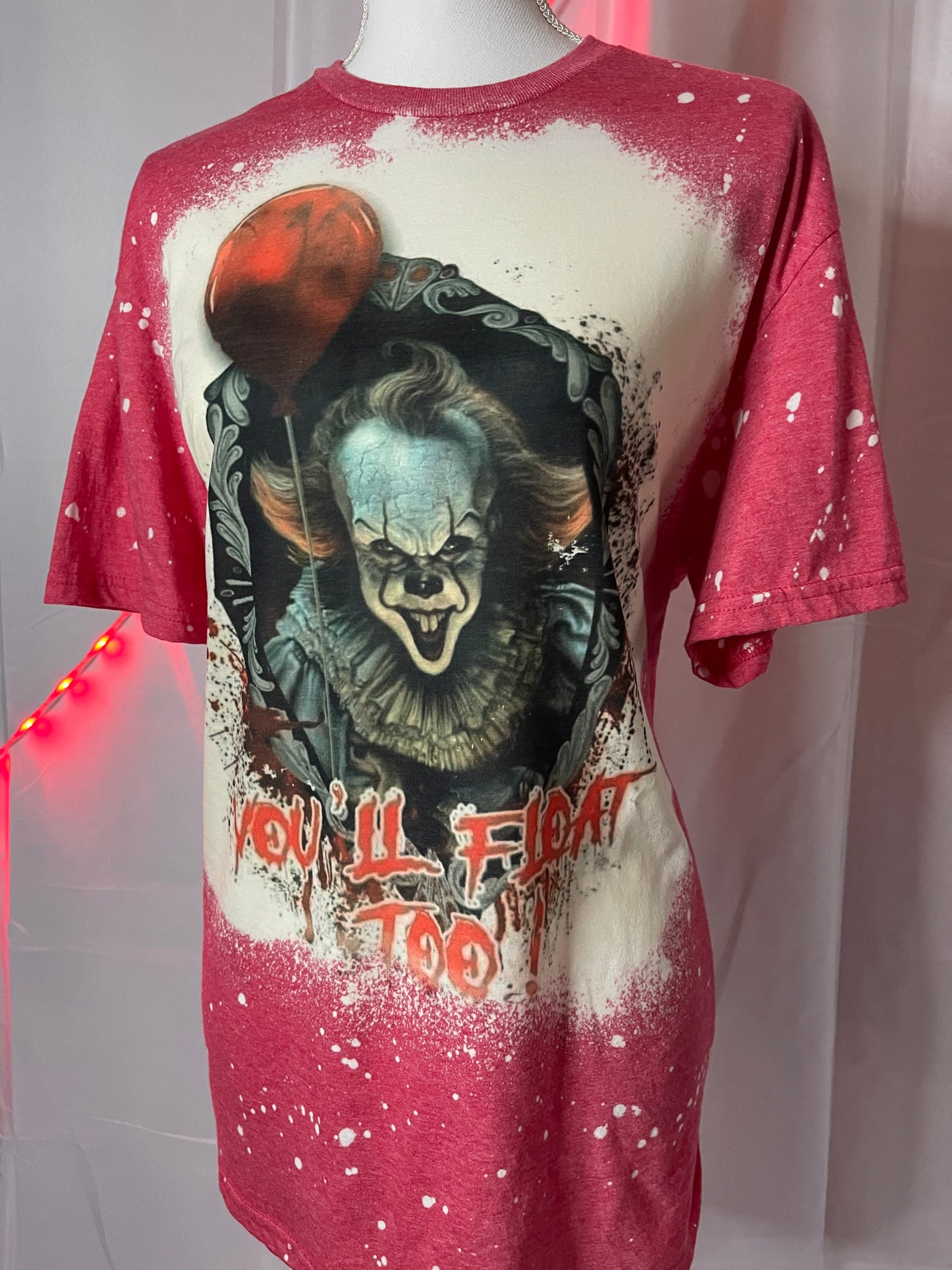 You’ll float too 🎈Bleached tee