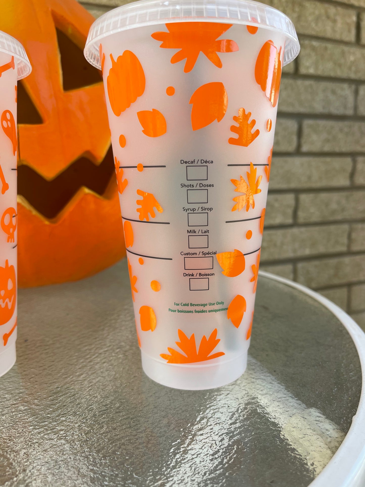 Starbucks fall reusable cold cup 🧡