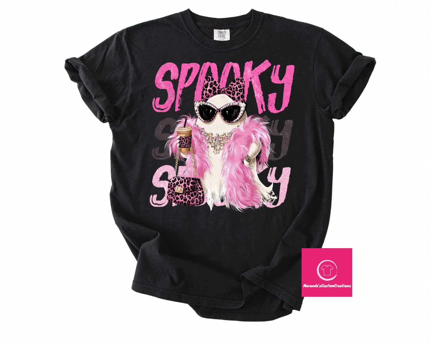 Spooky Glam Ghost
