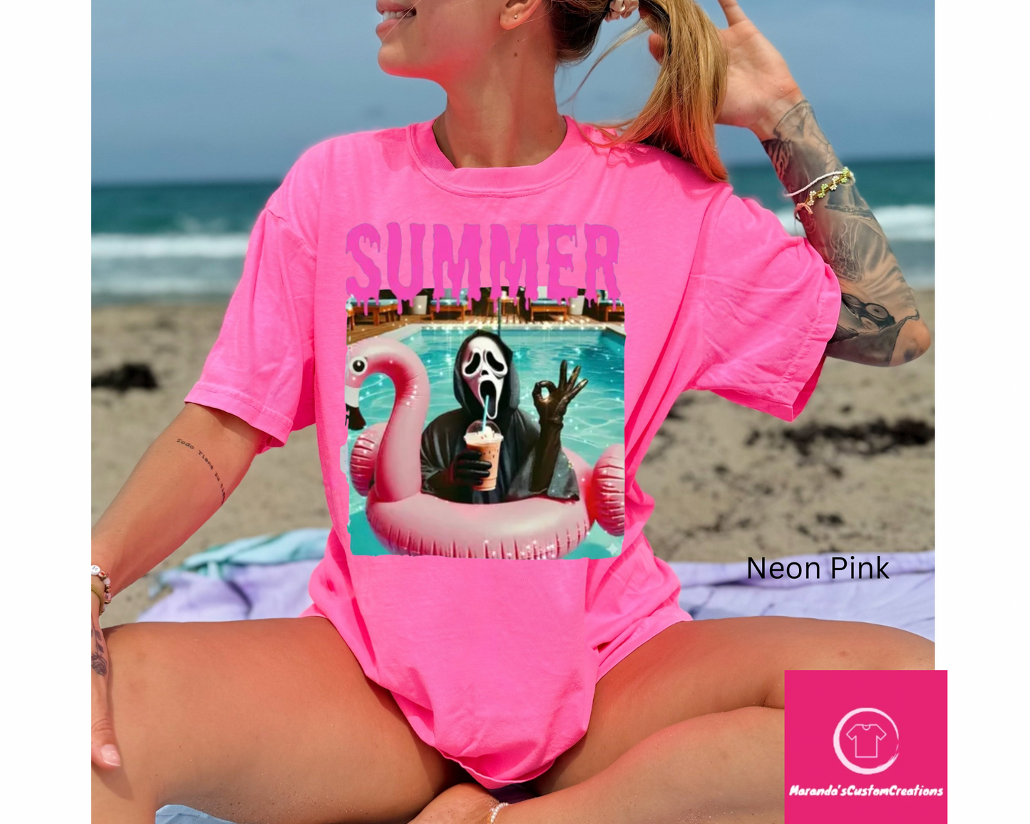 Summer GhostFace Tshirt