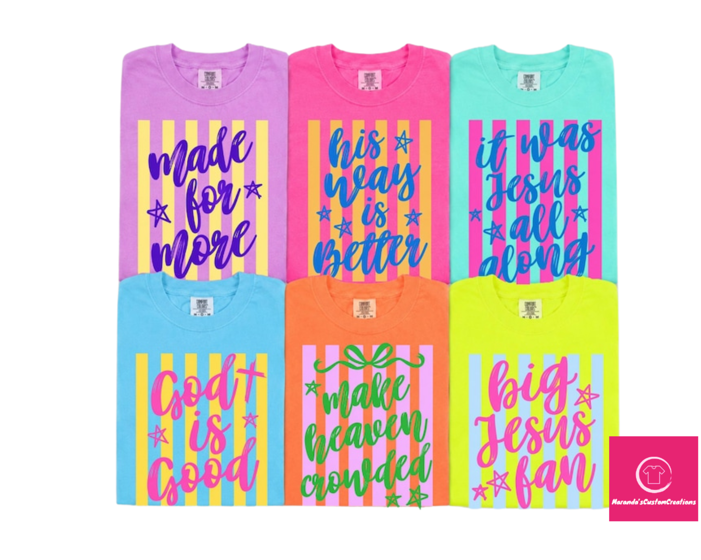 Comfort Colors Christian Tees