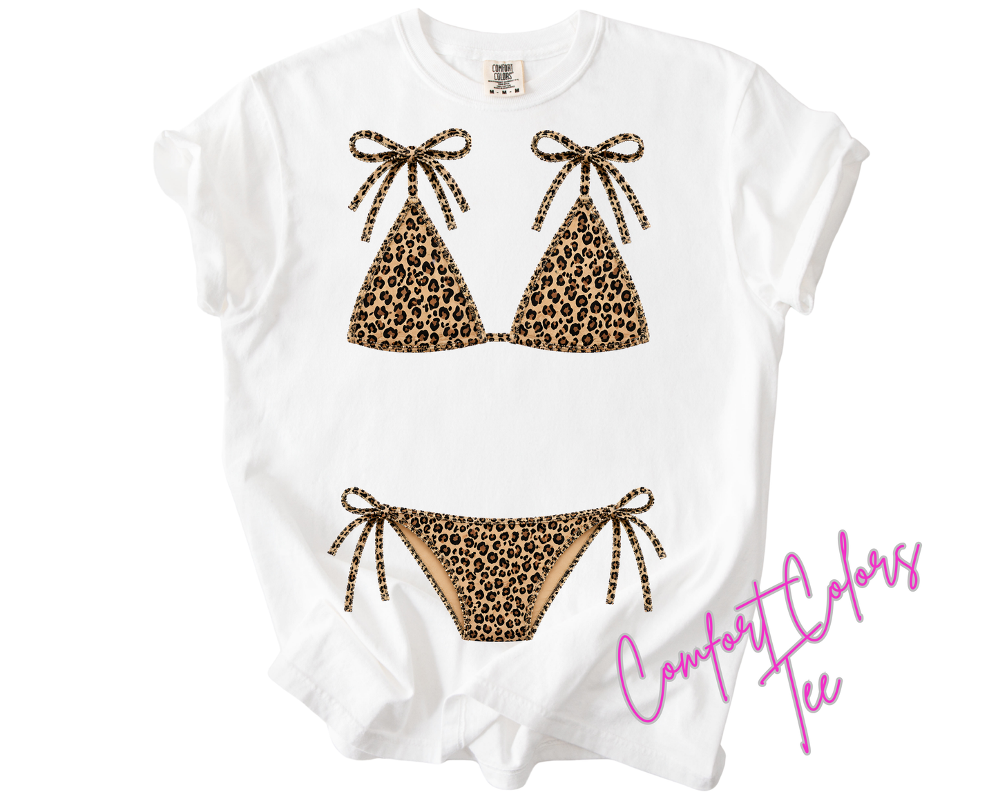 Cheetah Bikini Coverup Tshirt