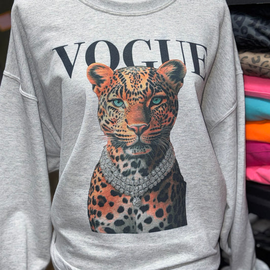 Leopard Vouge Sweatshirt