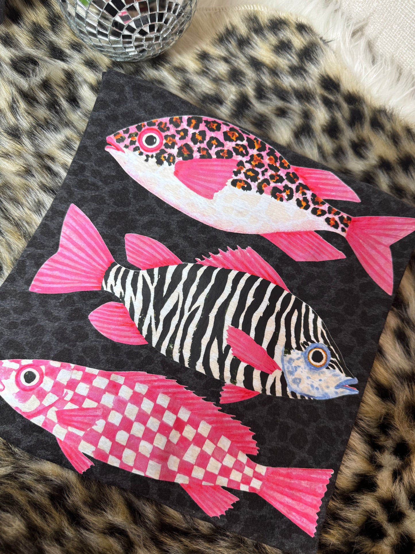 Preppy Fish Graphic T shirt