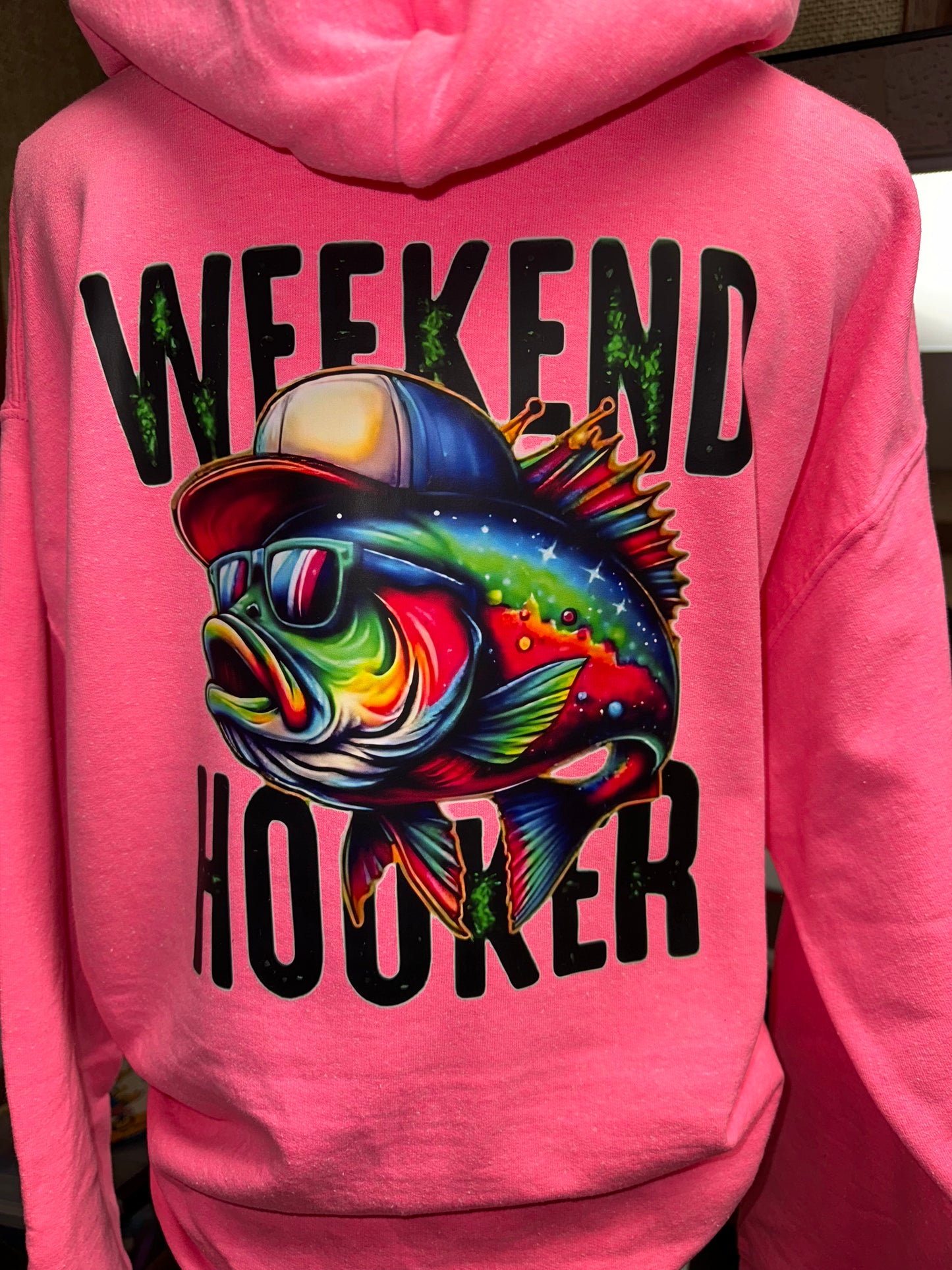 Weekend hooker unisex hoodie