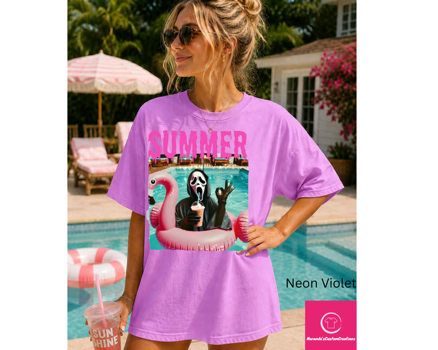 Summer GhostFace Tshirt