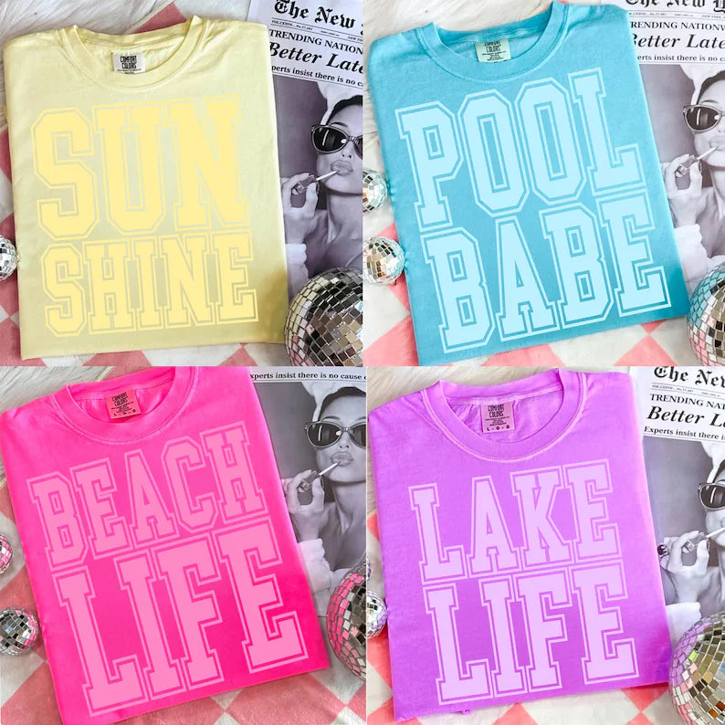 Summer/Beach T shirts 🏖️