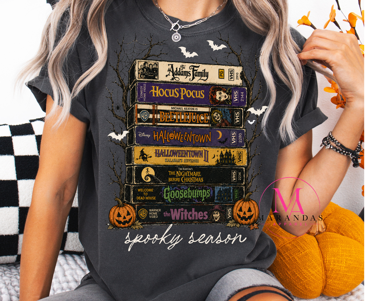Halloween VHS Movie Tee