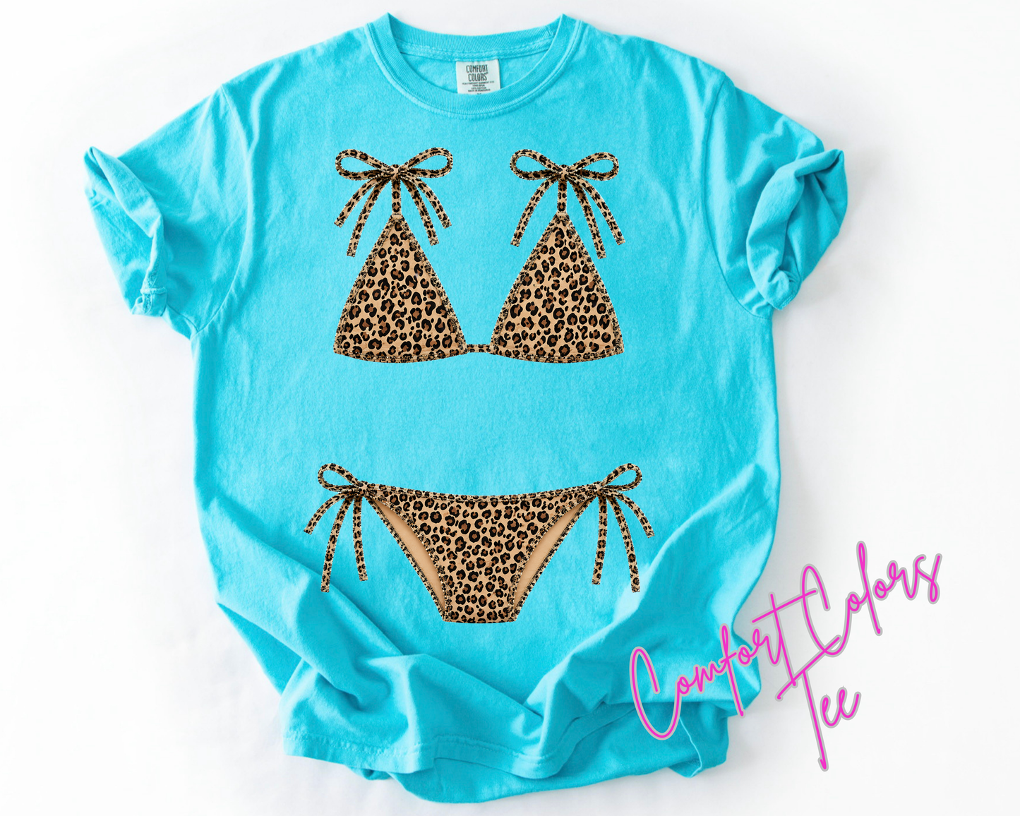 Cheetah Bikini Coverup Tshirt