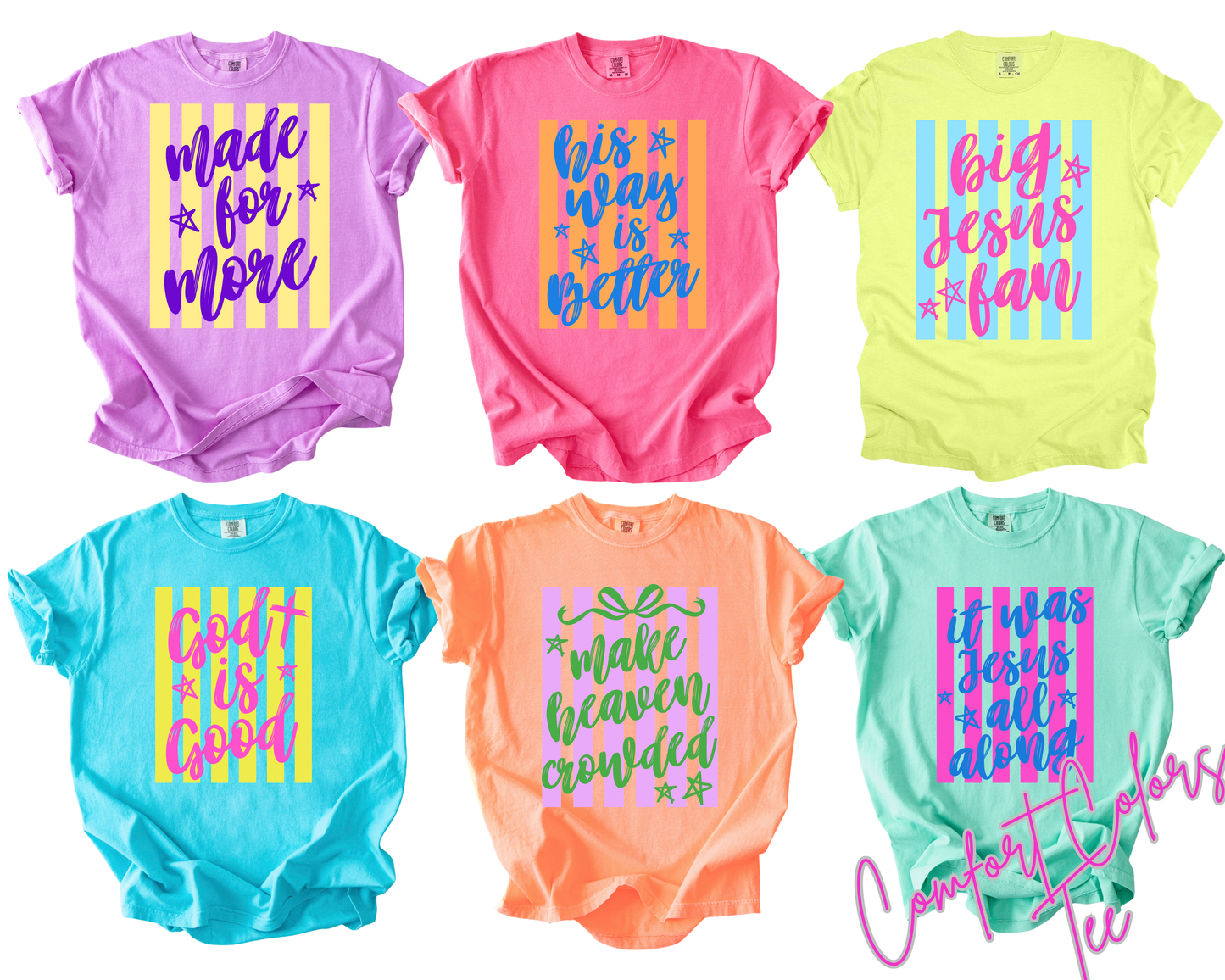 Comfort Colors Christian Tees