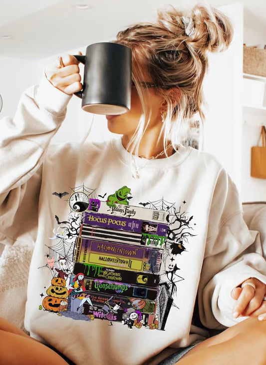 Halloween Classic Movies Sweater
