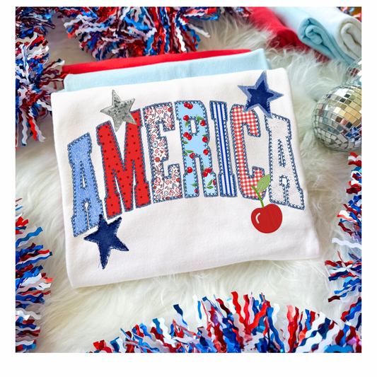America Comfort Colors Tshirt