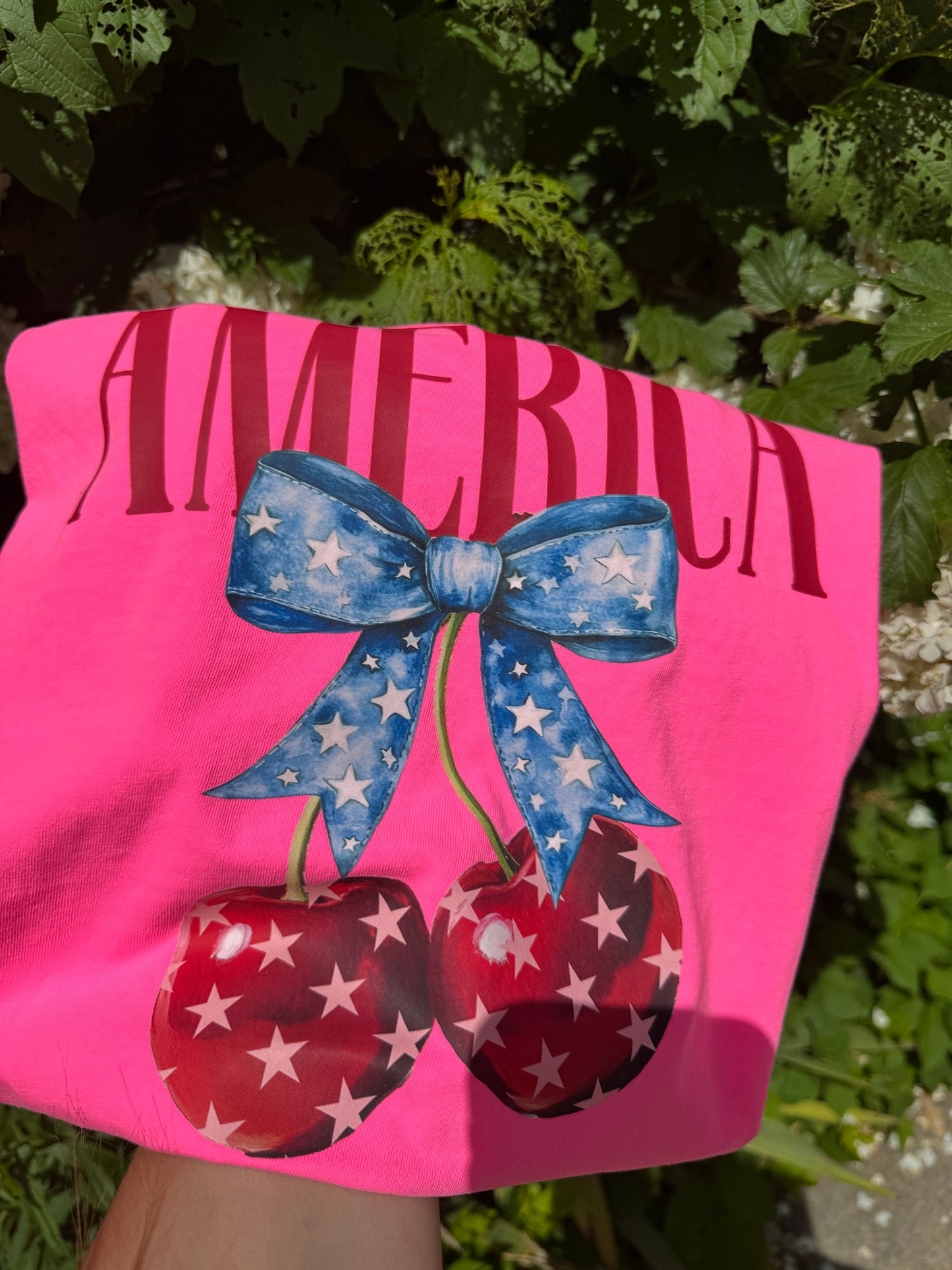 America Cherry T Shirt