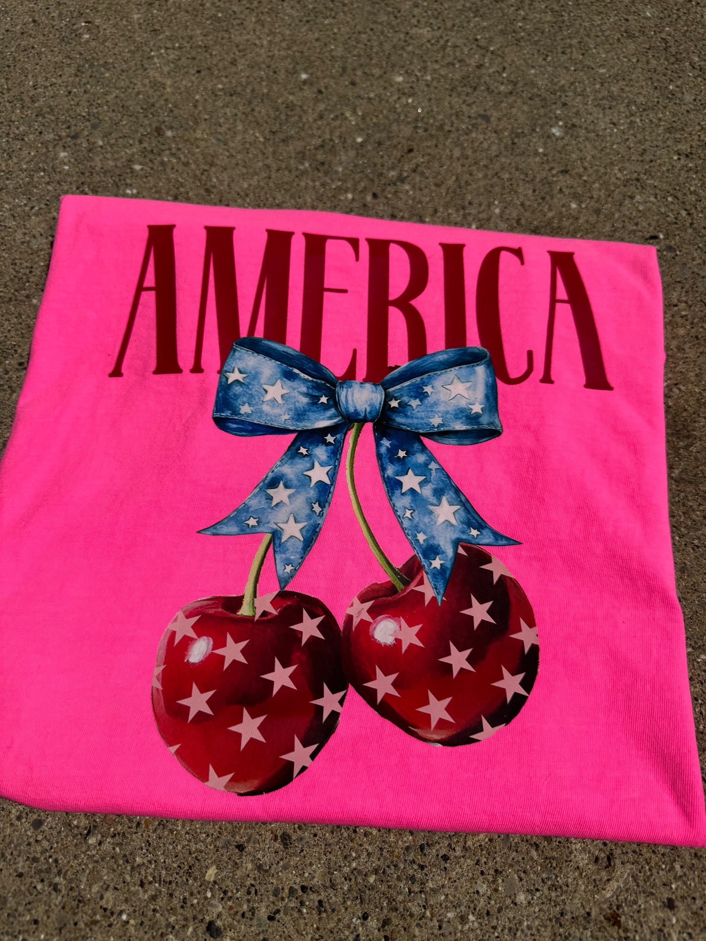 America Cherry T Shirt