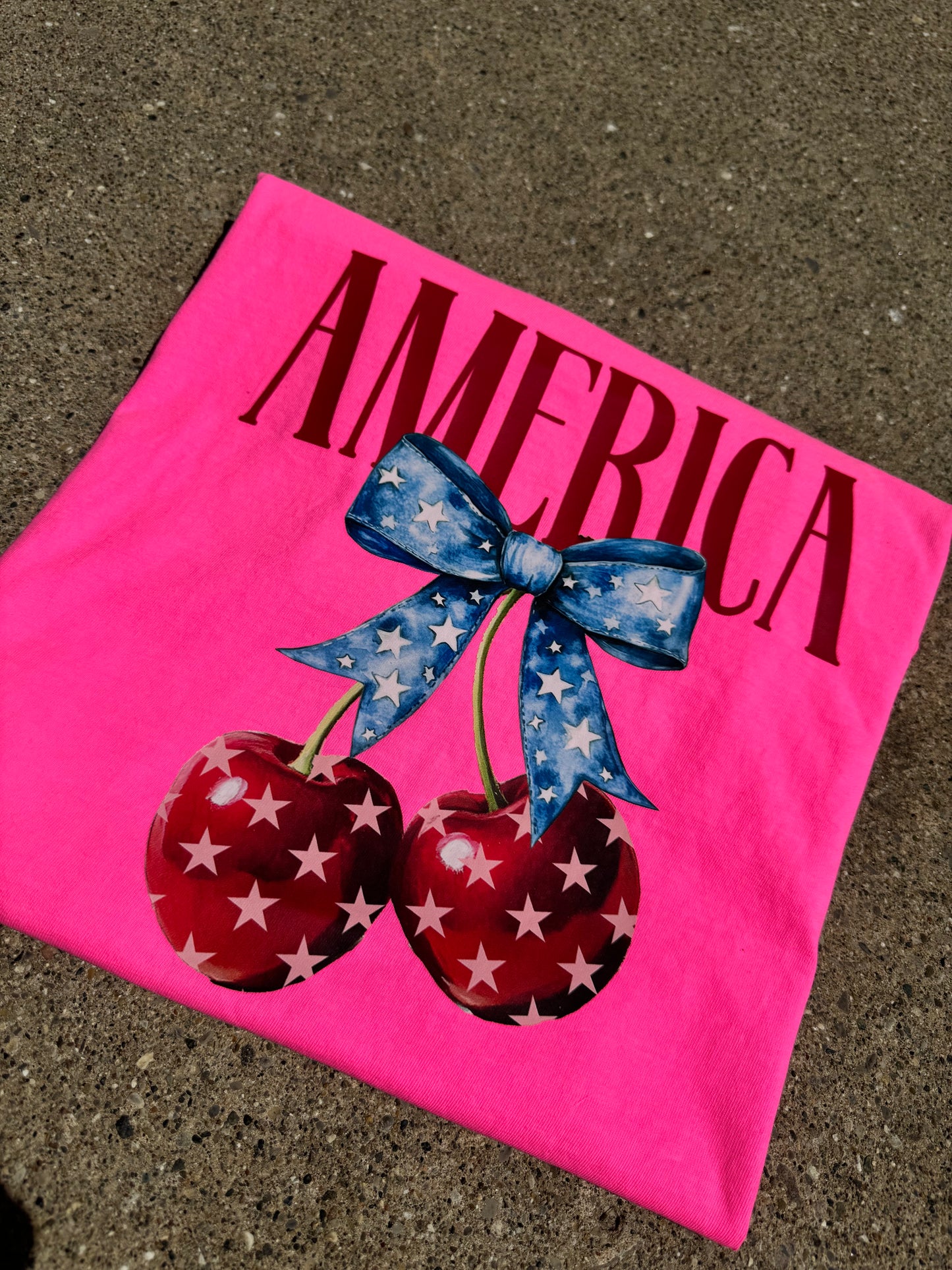 America Cherry T Shirt