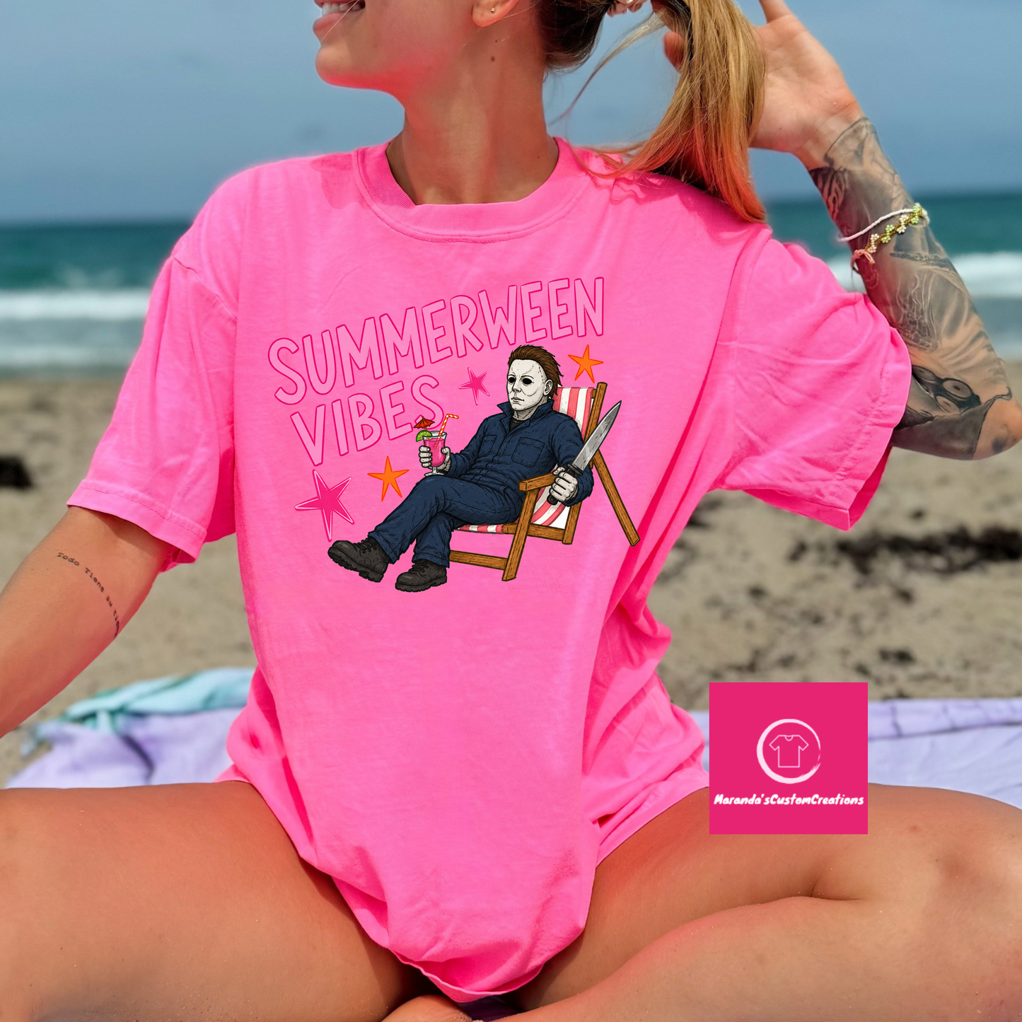 Summerween Michael Myers Vibes T Shirt