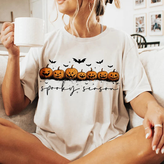 Spooky Pumpkin Season T shirt
