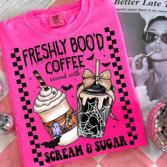 Freshly Boo’d Coffee T shirt