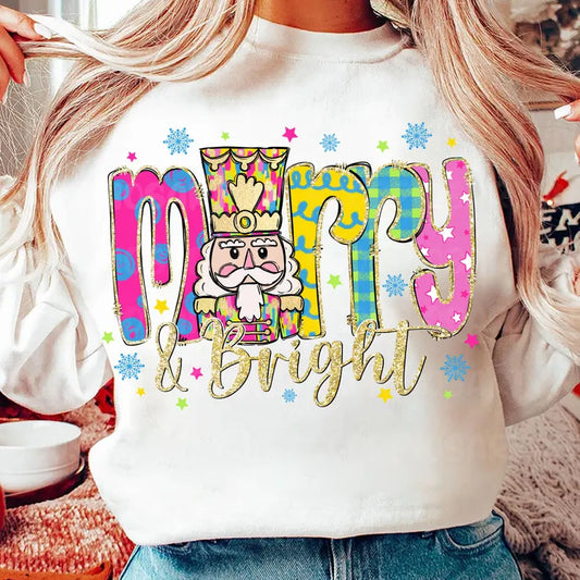 Merry & Bright Nutcracker Sweater