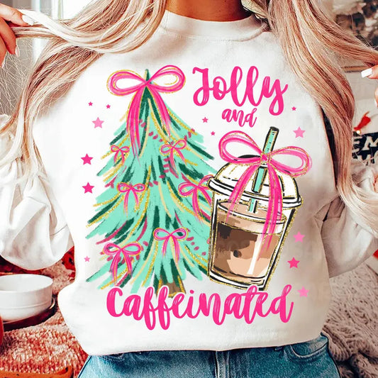 Jolly and Caffeinated Sweater