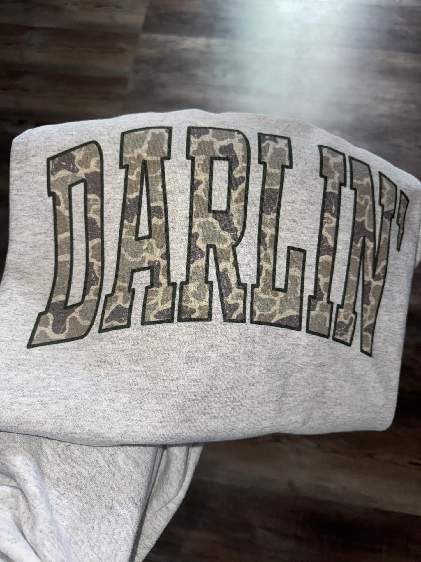 Darlin Camo Sweatshirt