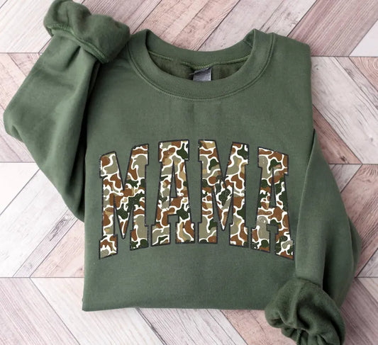 Camo Mama Sweater