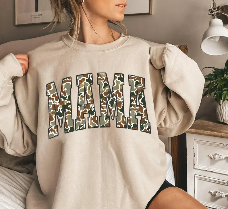 Camo Mama Sweater