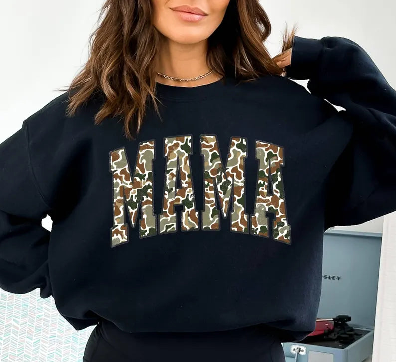Camo Mama Sweater