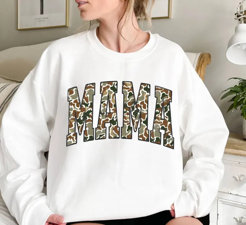Camo Mama Sweater