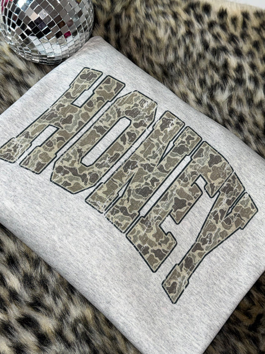 Camo Honey Sweatshirt