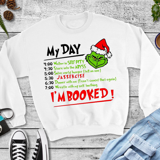 My day Grinch Crewneck sweater ❤️💚