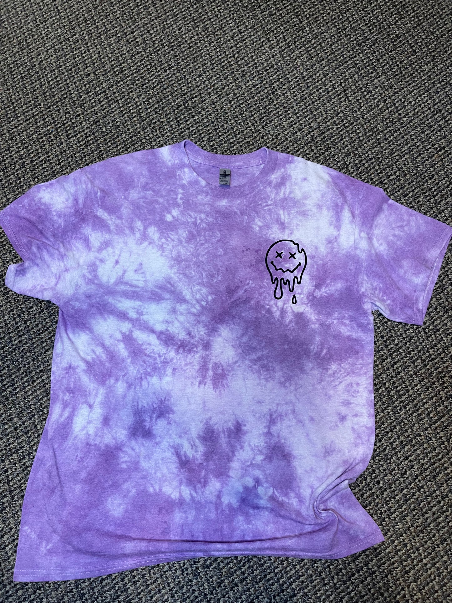 OverStimulated moms club Tie dye tee